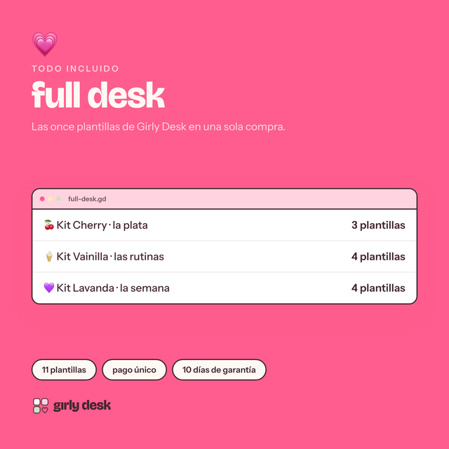 Full Desk